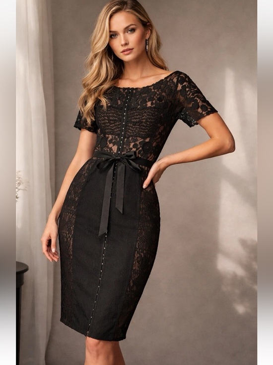 Free People Dresses & Skirts - NWOT Anthropologie Beguile by Byron Lars Carissima Sheath in Black Dress SIZE 12